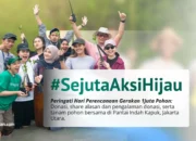 Wujudkan SejutaAksiHijau, Tanam Pohon Hari Ini!