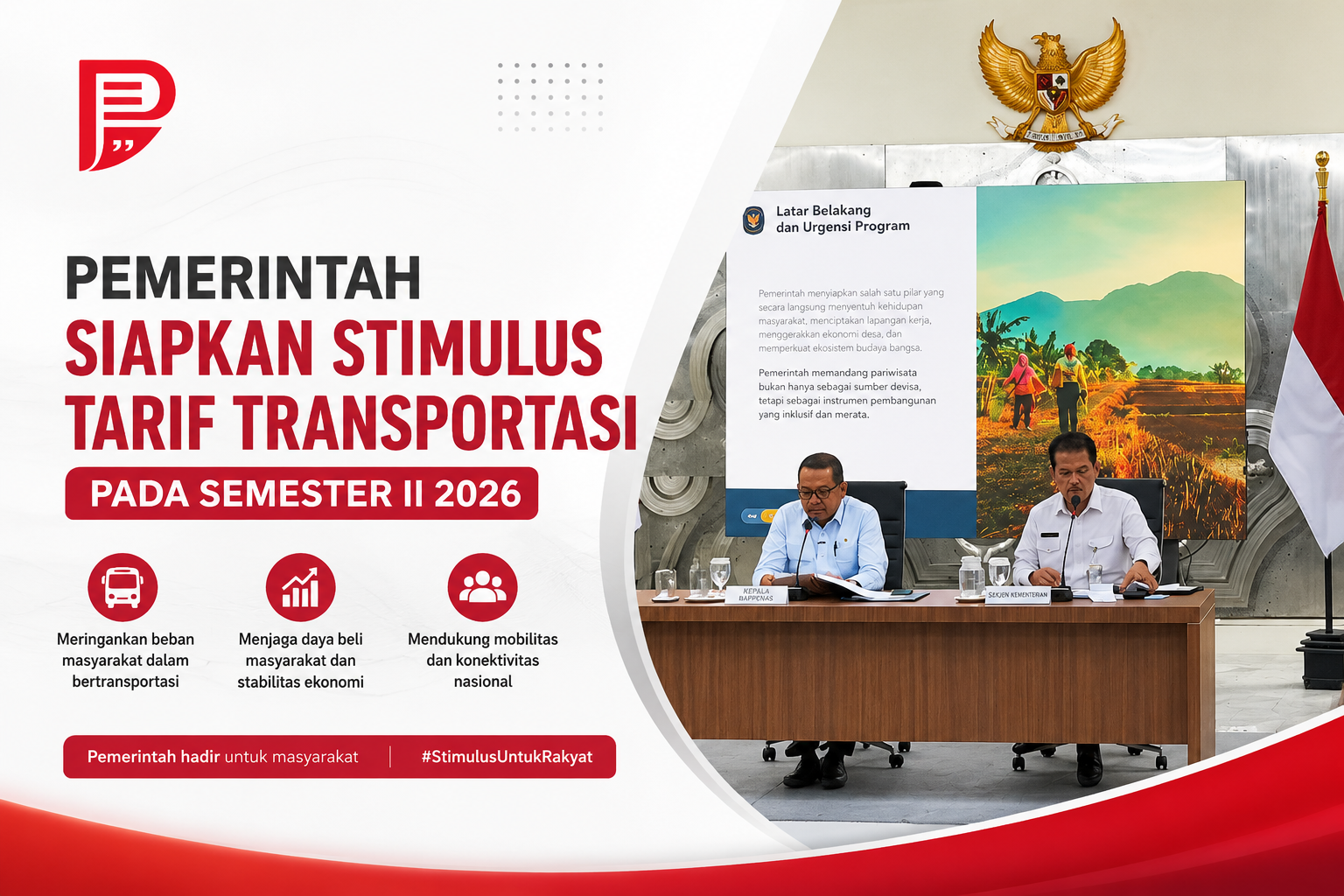 Pemerintah siapkan stimulus tarif transportasi pada semester II 2026